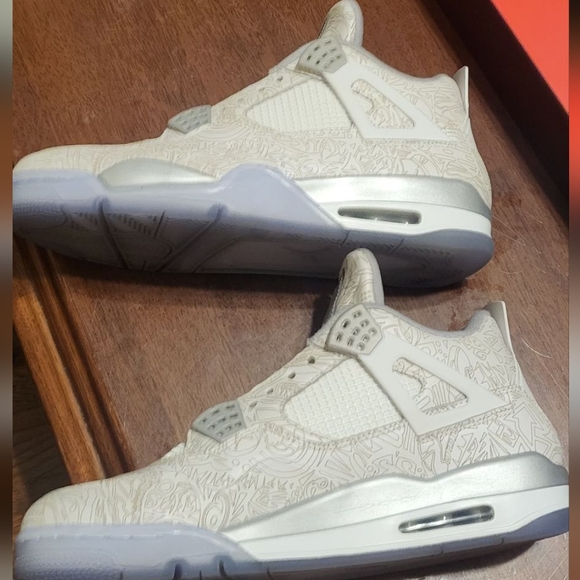 JORDAN Retro 4 Laser 30th Anniversary-size 12 - Picture 4 of 8